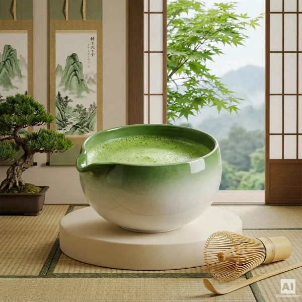 Set regalo: accessori per preparare il tè matcha