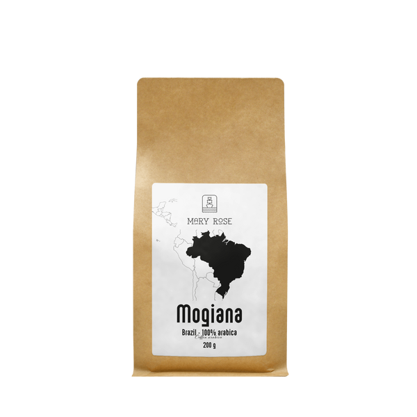 Mary Rose - Caffè in grani interi Brasile Mogiana premium 200g