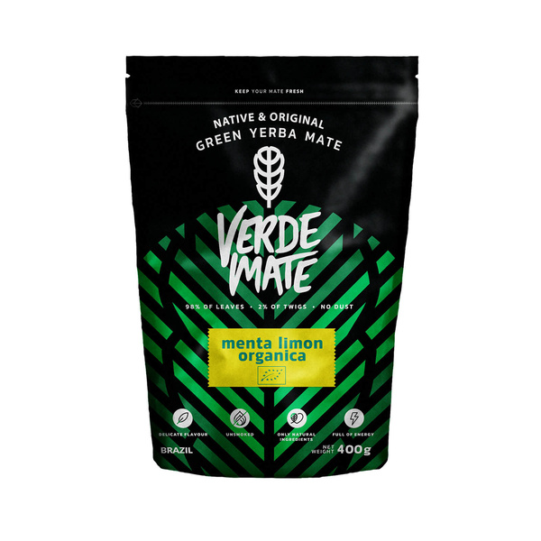 Verde Mate Green Organica Menta Limon 0,4 kg