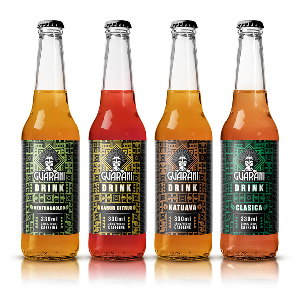 Set di 4x Fruit Drink Guarani