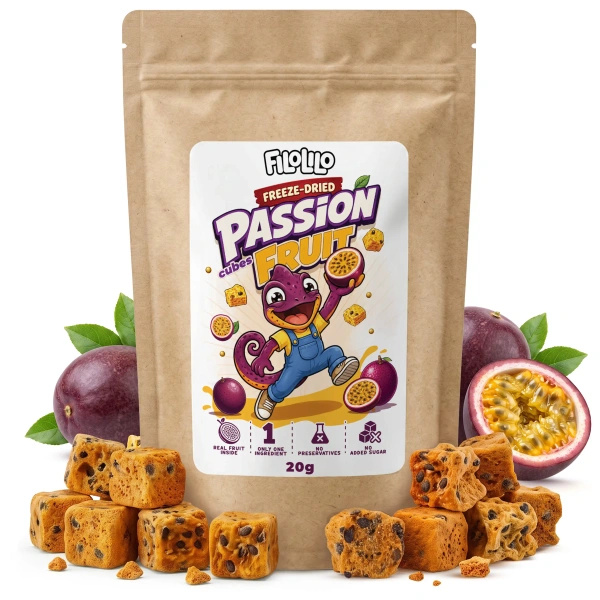 FiloLilo – Maracuja liofilizzata (cubetti) 20 g