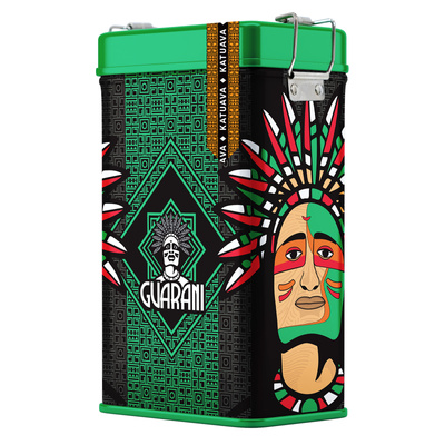 Yerbera – Scatola di latta + Guarani Katuava 0,5 kg