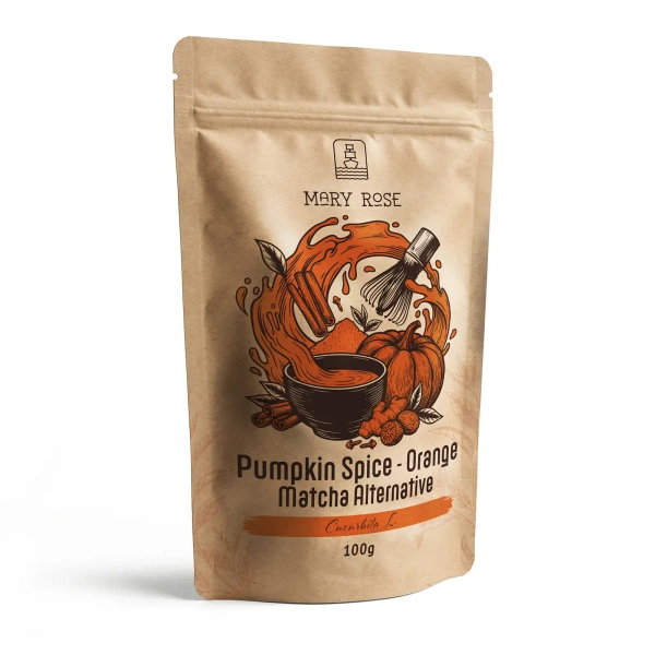 Mary Rose – Orange Matcha Alternative – Pumpkin Spice (in polvere) 100 g