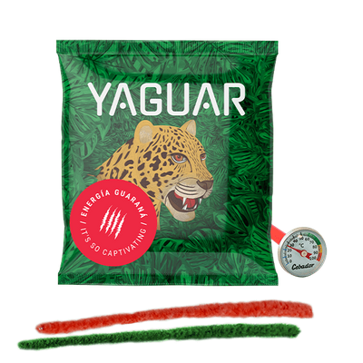 Tè Yerba Mate 50g + termometro + set di pulizia