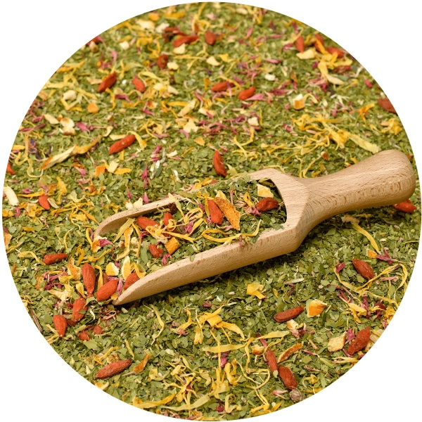 Yerbera – Scatola di latta + Verde Mate Green Raspberry Vitality 0,5 kg