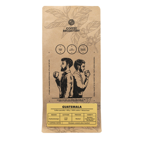 Bro Coffee Roastery - Caffè in grani interi Guatemala Peña Roja Speciality 400 g