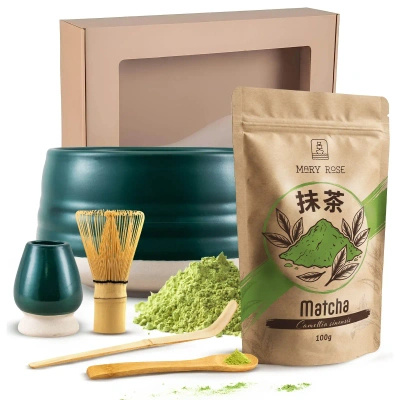 Set regalo per la preparazione del tè Matcha