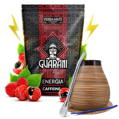 Starter Set Yerba Mate Guarani Energia 500g