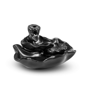 Portaincenso In Marmo Naturale Con 9 Fori E Ciotola: Bruciatore Artigianale Per Bastoncini, Salvia, Riflusso, Incluso Cuscinetto Silicone