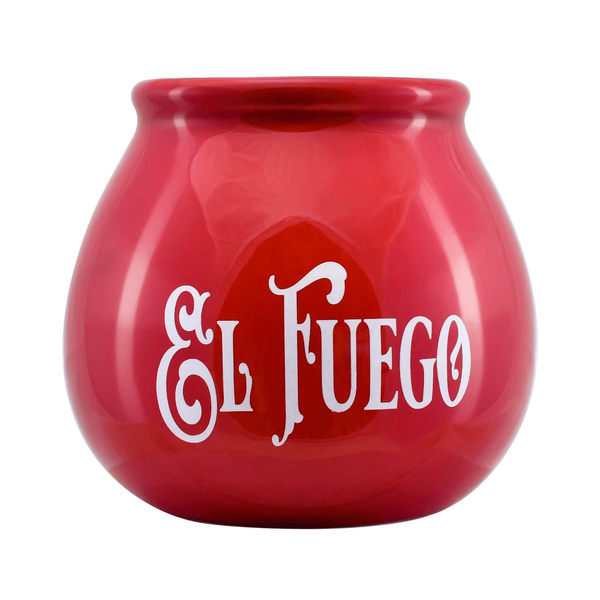 Set di Yerba Mate: El Fuego Elaborada 1kg + Tazza di mate + Bombilla