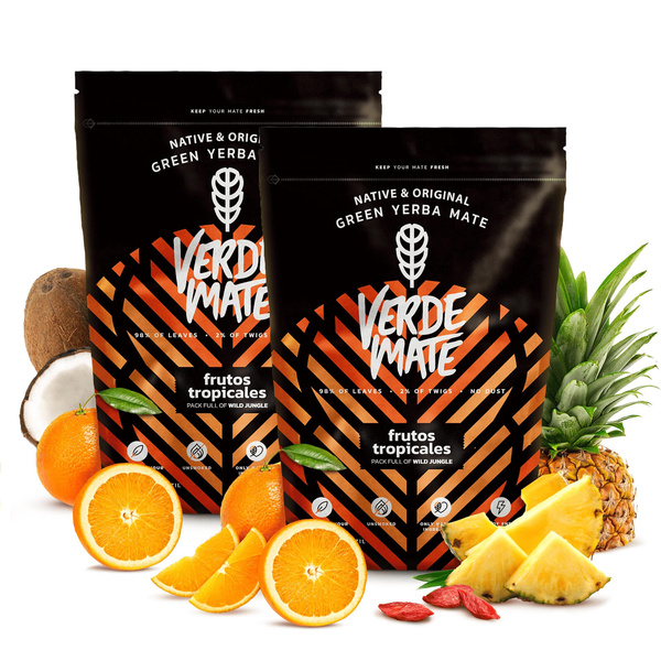 Yerba Verde Mate Frutta Tropicale 1kg