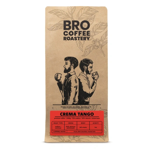 Bro Coffee Roastery – Caffè in grani interi Crema Tango 1 kg