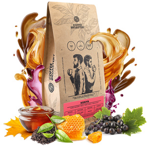 Bro Coffee Roastery - Caffè in grani interi Kenya Nyeri Speciality 400 g