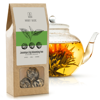 Mary Rose – Tè in fiore Jasmine Lily (3 pezzi)