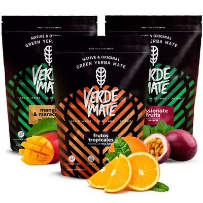 Verde Mate Frutta verde yerba mate set 3x500 1,5kg