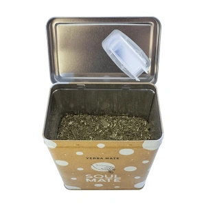 Yerbera – Scatola di latta + Soul Mate Orgánica Guayusa 0,5 kg