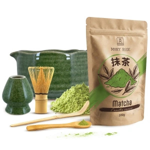 Set per la preparazione del tè Matcha: matcha 100g + accessori