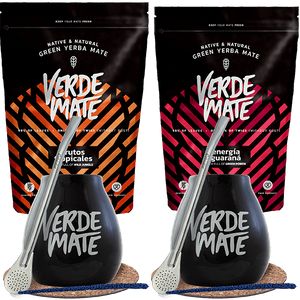 Set tè mate Bombilla Mate Cup per due 1kg