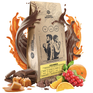 Bro Coffee Roastery - Caffè in grani interi Colombia Medellin Premium 400g
