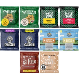 Yerba Mate MIGLIORE PER INIZIARE 10x50g SOLO FRUTTO