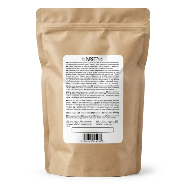 FiloLilo – Fragole liofilizzate (a fette) 100 g