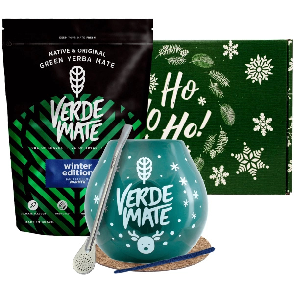 Set regalo invernale di Yerba Mate Verde Mate Winter Edition 0,5kg