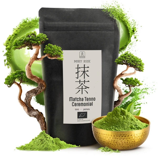 Mary Rose – Tè verde Matcha Tenno giapponese (BIO) Cerimoniale 50 g