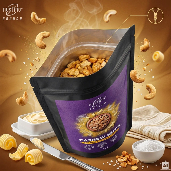 Nustino Crunch – Anacardi tostati – Golden Salted Butter 100 g