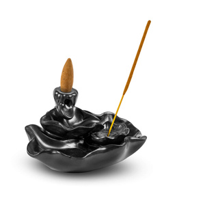 Portaincenso a cono e bastoncino Waterfall