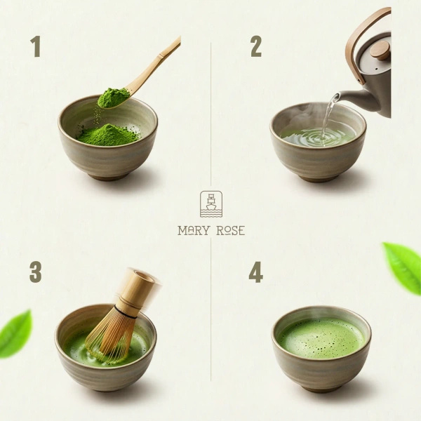 Mary Rose – Tè verde Matcha Tenno giapponese (BIO) Cerimoniale 50 g