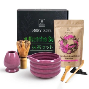 Set regalo per preparare la Pink Matcha