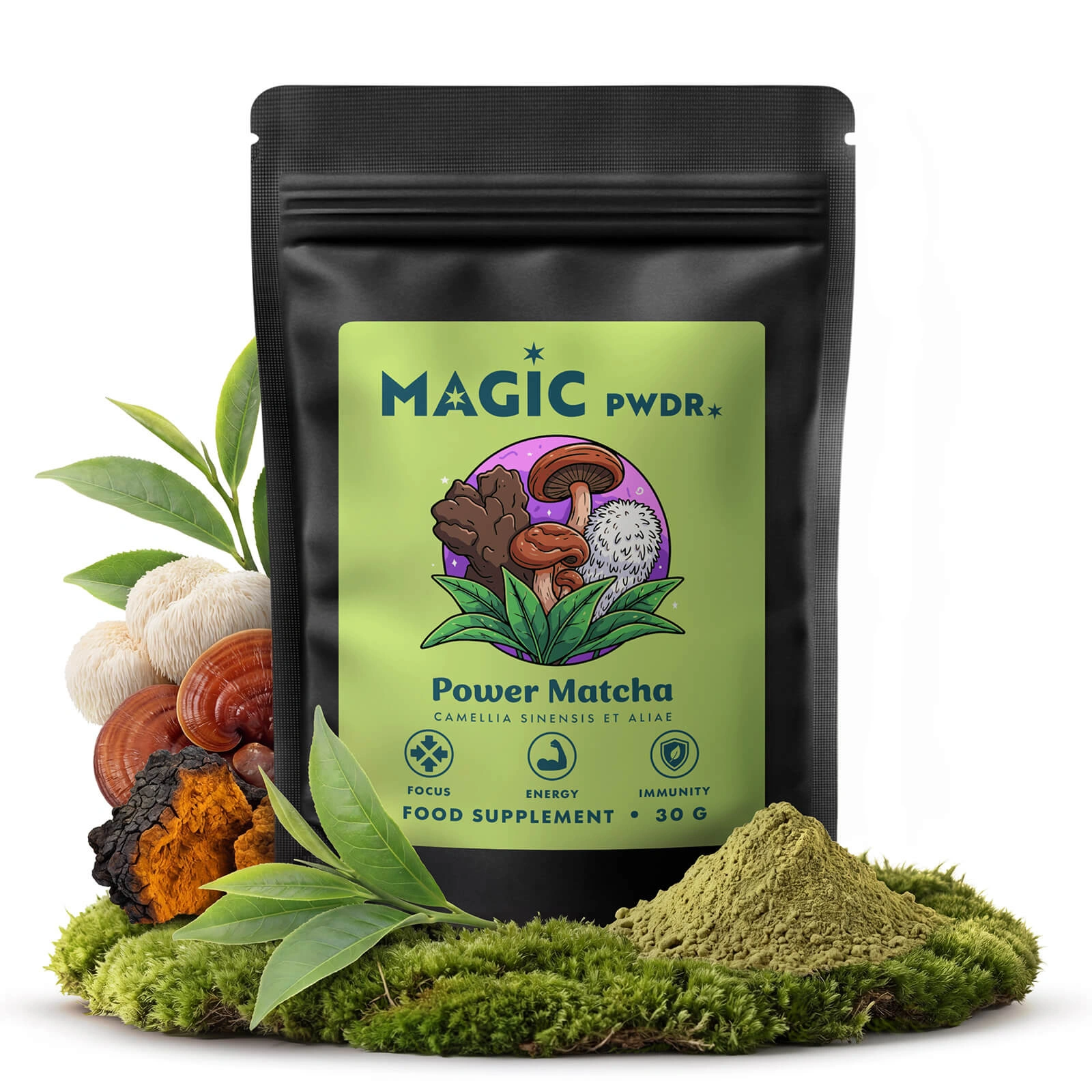 Magic Pwdr Power Matcha