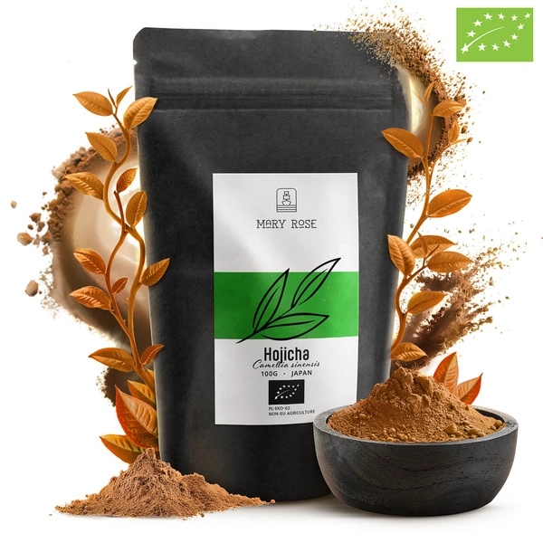 Mary Rose – Tè verde tostato Hojicha Powder (BIO) 100 g