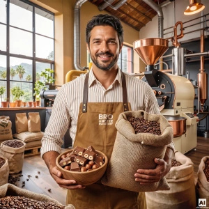 Bro Coffee Roastery – Caffè in grani interi Crema Rumba 1 kg