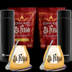 Set di Yerba Mate per due + Thermos