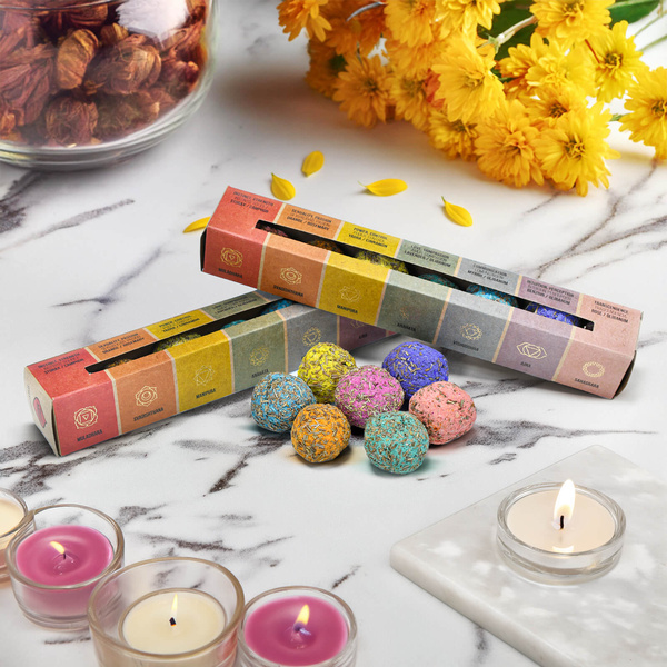 Bombe di smudge Sagrada Madre - Sette Chakra