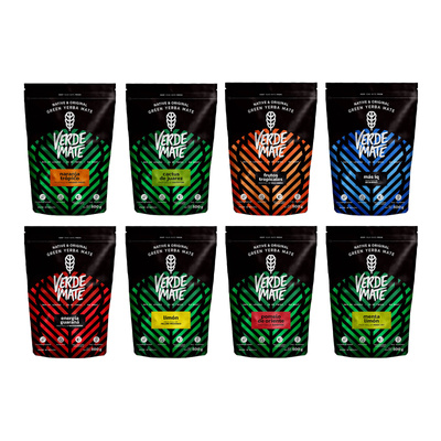 Set di Yerba Mate Verde Mate Aromatizzato 8x500g 4kg