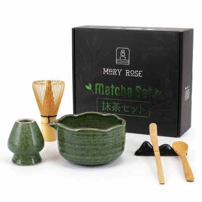 Set regalo: accessori per preparare il tè matcha