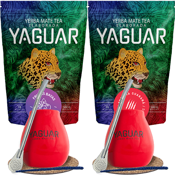 Set mate tè Mate Cup Bombilla per due 1kg